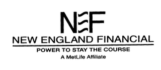NF NEW ENGLAND FINANCIAL POWER TO STAY THE COURSE A METLIFE AFFILIATE