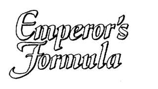 EMPEROR'S FORMULA