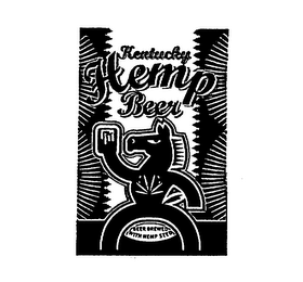KENTUCKY HEMP BEER BEER BREWED WITH HEMP SEED