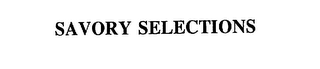 SAVORY SELECTIONS