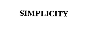 SIMPLICITY