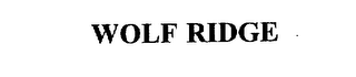 WOLF RIDGE