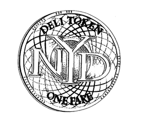 DELI TOKEN NYD ONE FARE