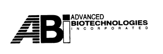 ABI ADVANCED BIOTECHNOLOGIES INCORPORATED