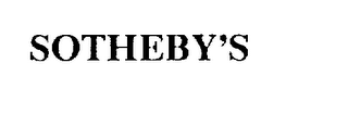 SOTHEBY'S