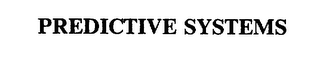 PREDICTIVE SYSTEMS