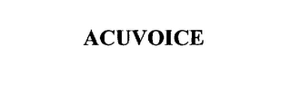 ACUVOICE