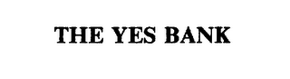 THE YES BANK