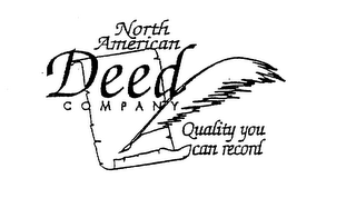 NORTH AMERICAN DEED COMPANY QUALITY YOUCAN RECORD