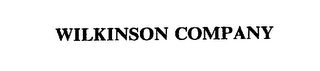 WILKINSON COMPANY