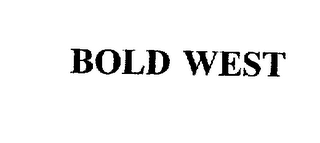 BOLD WEST