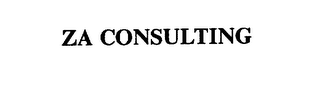 ZA CONSULTING