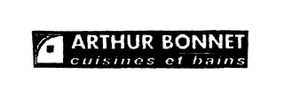 ARTHUR BONNET- CUISINES ET BAINS