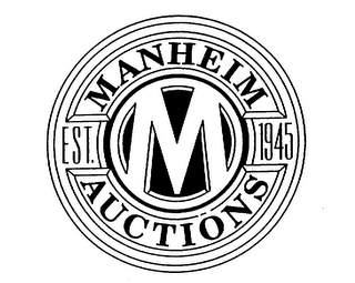 M MANHEIM AUCTIONS EST. 1945