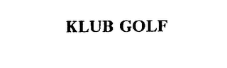 KLUB GOLF