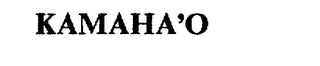 KAMAHA'O