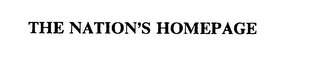 THE NATION'S HOMEPAGE