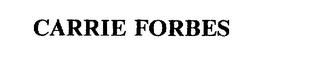 CARRIE FORBES