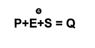 P+E4+S=Q