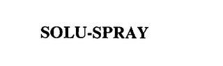 SOLU-SPRAY