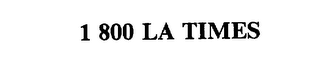 1 800 LA TIMES