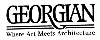 GEORGIAN WHERE ART MEETS ARCHITECTURE