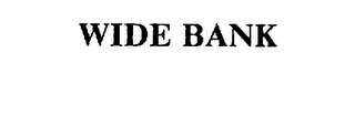 WIDE BANK