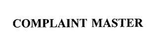 COMPLAINT MASTER