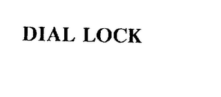 DIAL LOCK