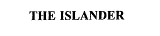 THE ISLANDER