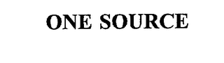 ONE SOURCE