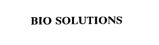 BIO SOLUTIONS