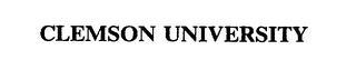 CLEMSON UNIVERSITY