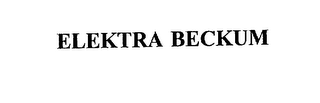 ELEKTRA BECKUM