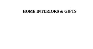 HOME INTERIORS & GIFTS