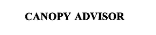 CANOPY ADVISOR