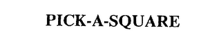 PICK-A-SQUARE