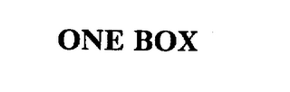 ONE BOX