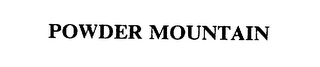 POWDER MOUNTAIN