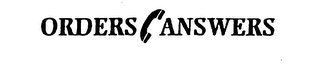 ORDERS ANSWERS