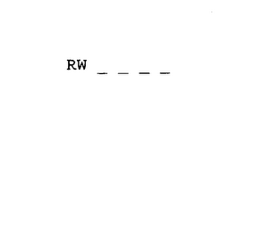 RW