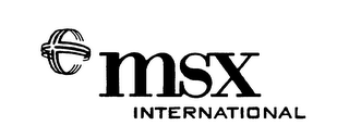 MSX INTERNATIONAL