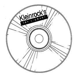 KLEINROCK'S TAX LIBRARY