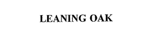LEANING OAK