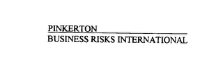 PINKERTON BUSINESS RISKS INTERNATIONAL