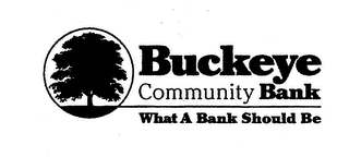 BUCKEYE COMMUNITY BANK WHAT A BANK SHOULD BE
