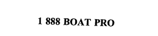 1 888 BOAT PRO