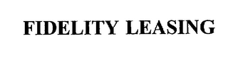 FIDELITY LEASING