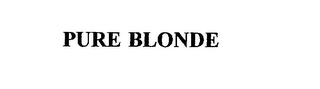 PURE BLONDE