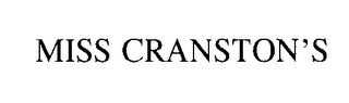 MISS CRANSTON'S